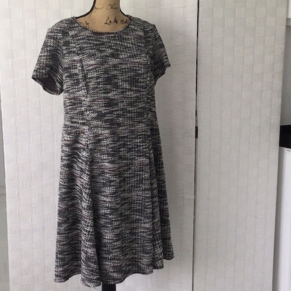 Lane Bryant Women’s Dress size 14/16 color black white .              218 - Picture 1 of 7